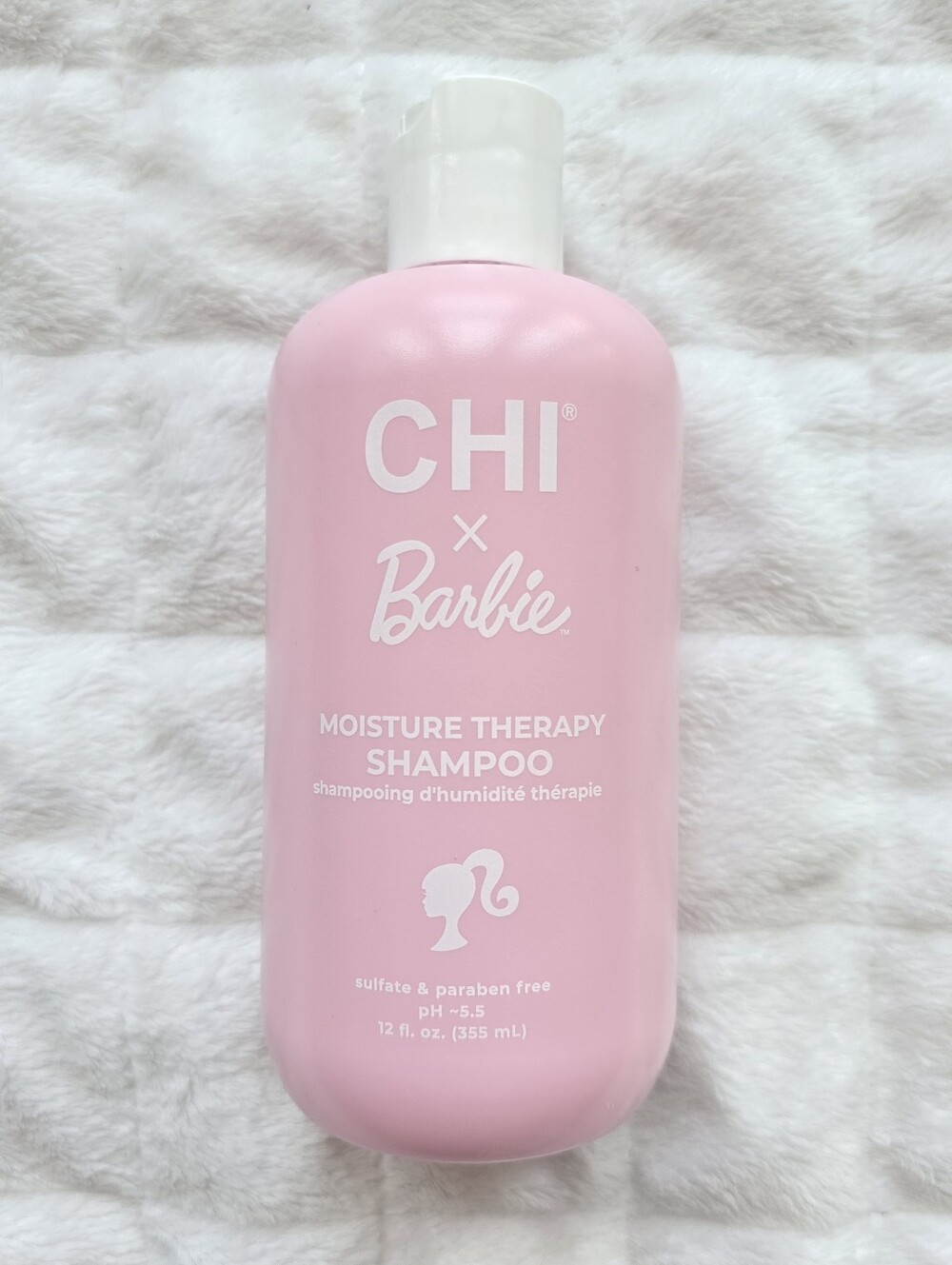 new Chi x Barbie Moisture Therapy Shampoo Limited Edition Luxury Salon Haircare